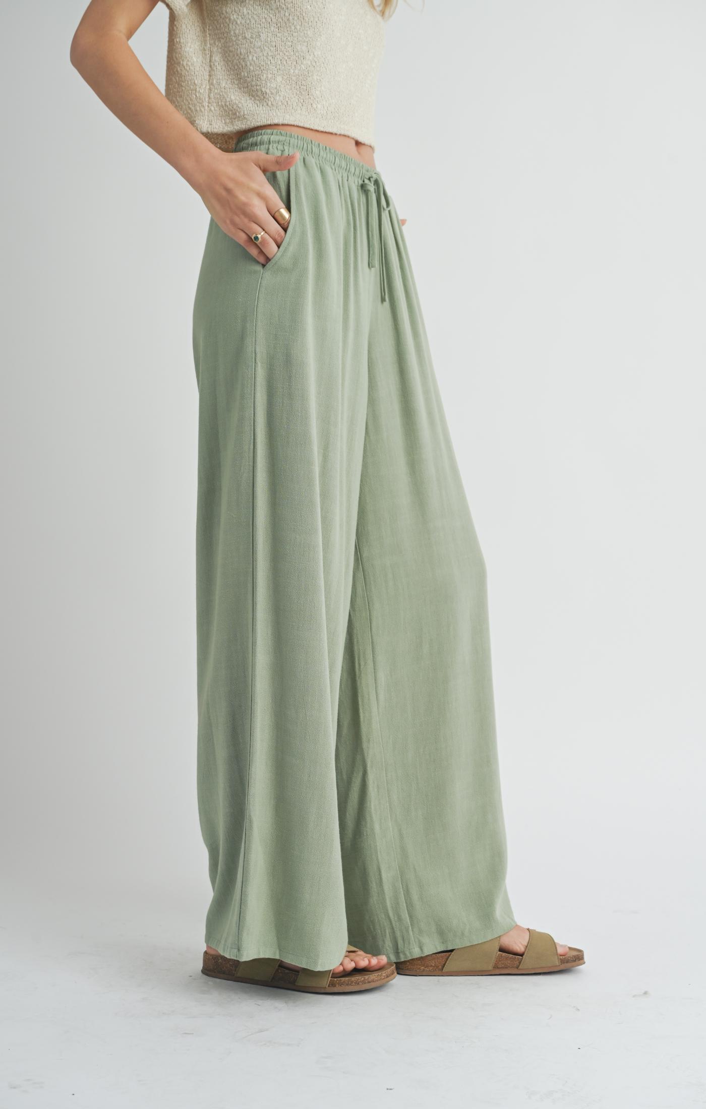 Sugarloaf Linen Pants - shopatgrace.com