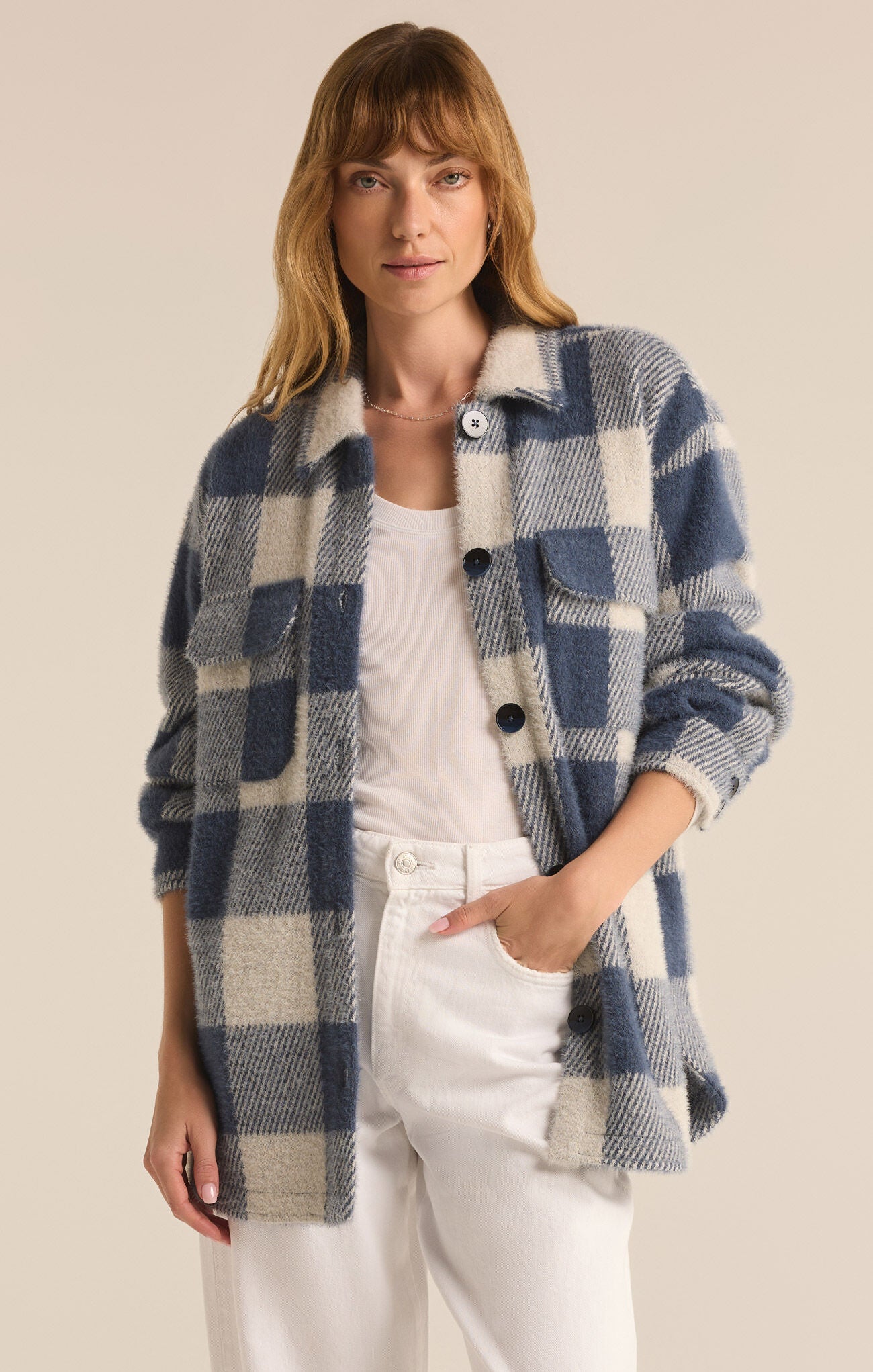 Tucker Buffalo Check Jacket - shopatgrace.com