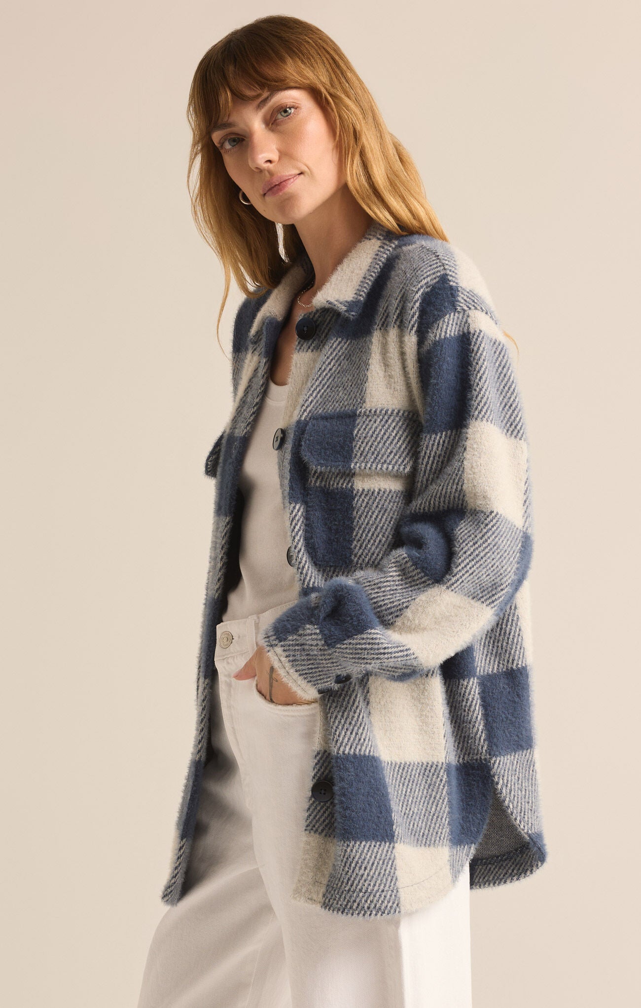 Tucker Buffalo Check Jacket - shopatgrace.com