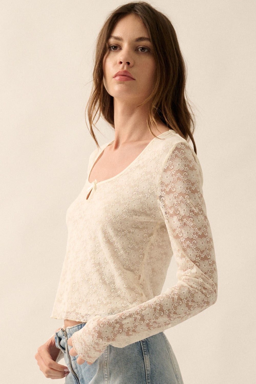 Zahra Lace Top - shopatgrace.com