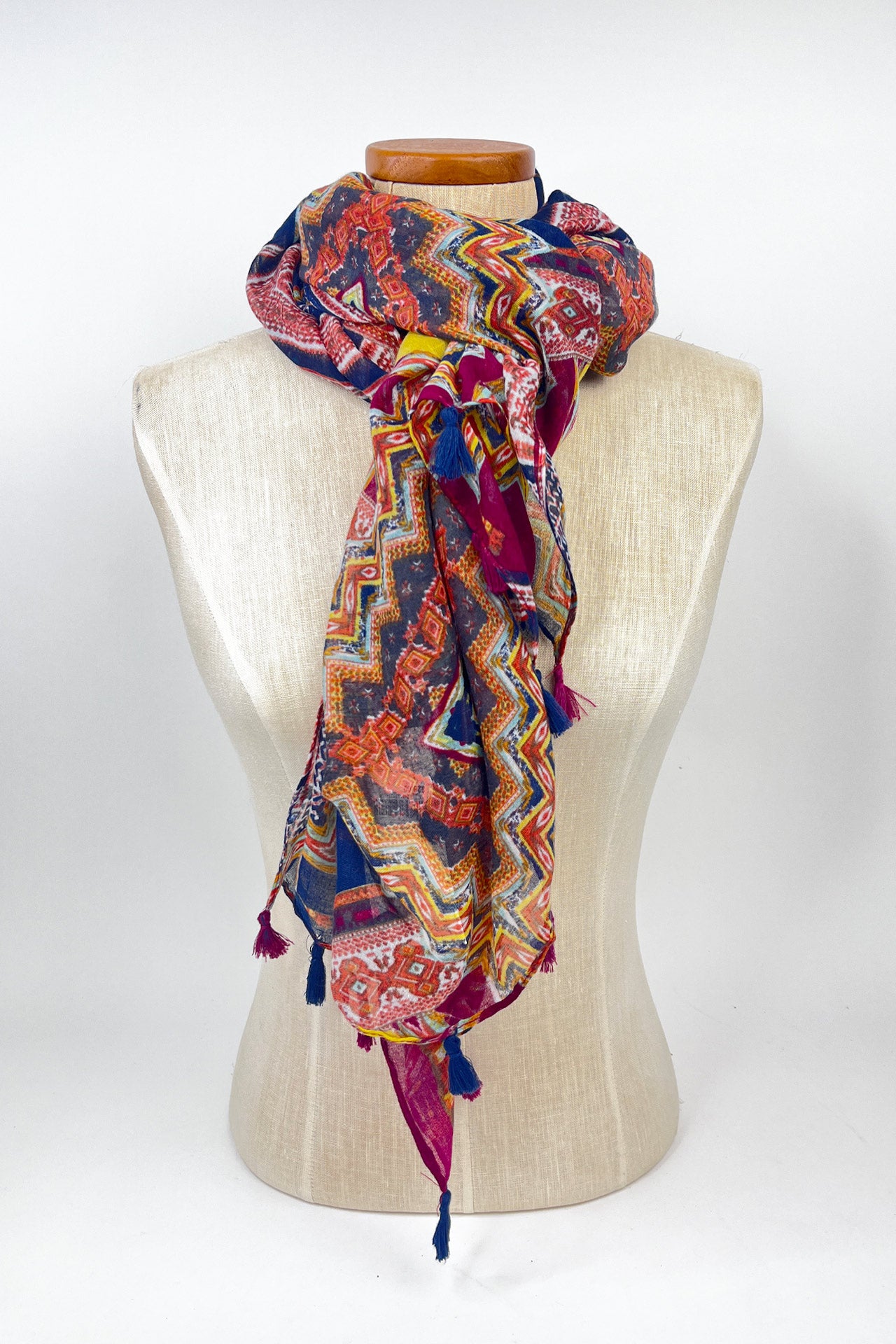 Elsie Mosaic Fall Scarf