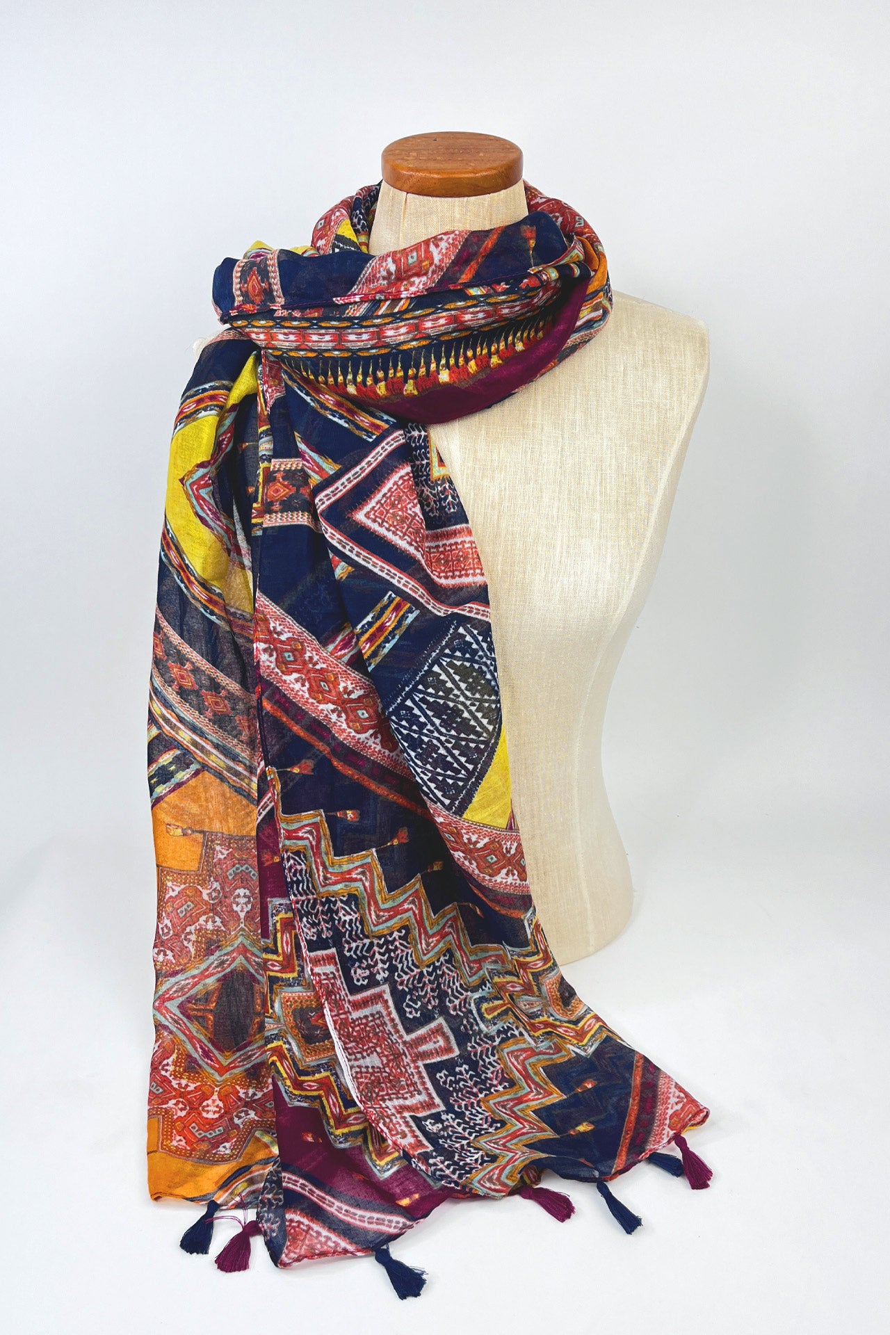 Elsie Mosaic Fall Scarf