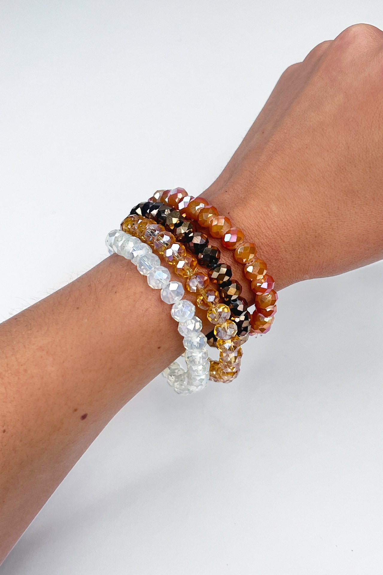 Adria Crystal Bracelet Set