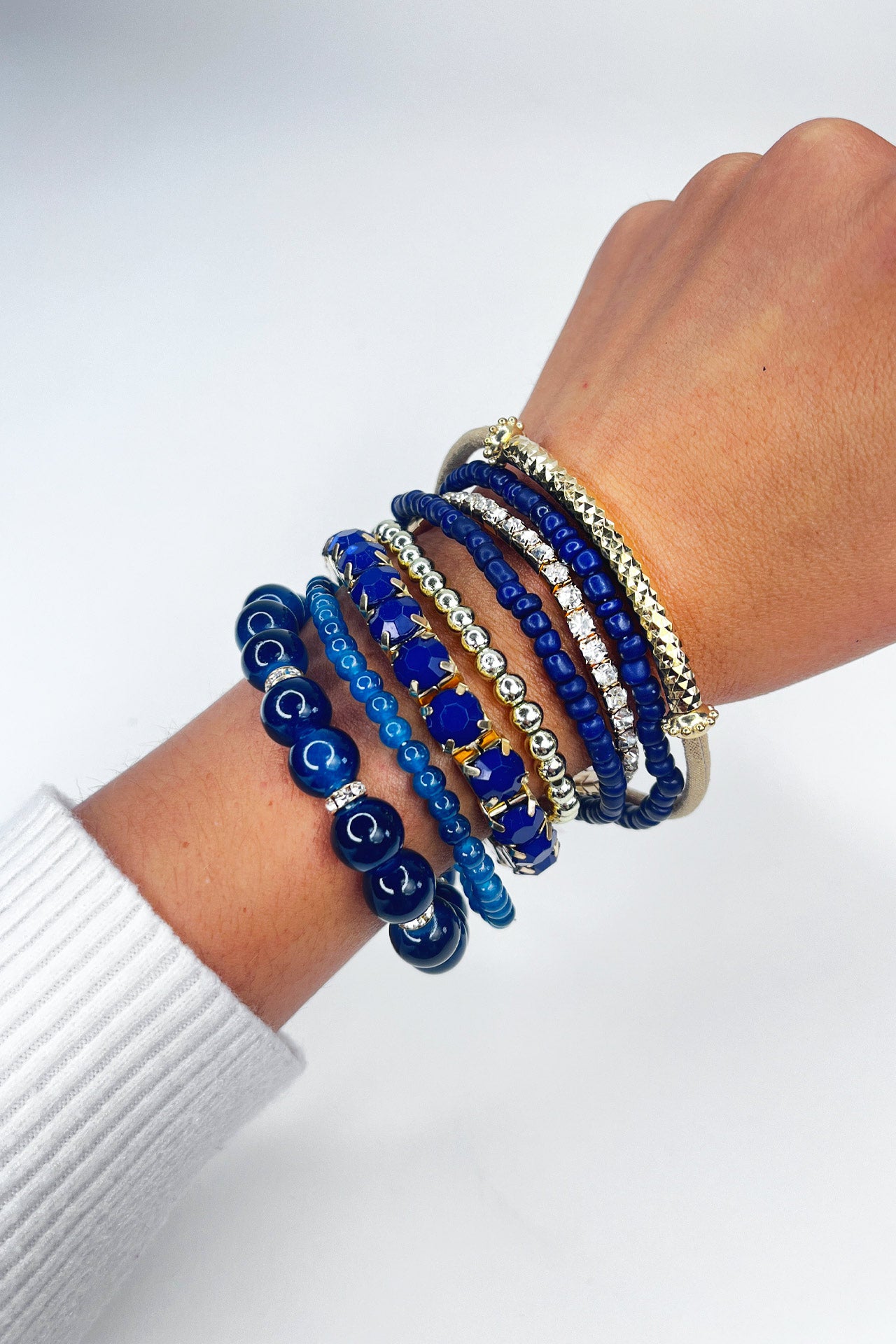 Amara Beaded Bracelet Stack