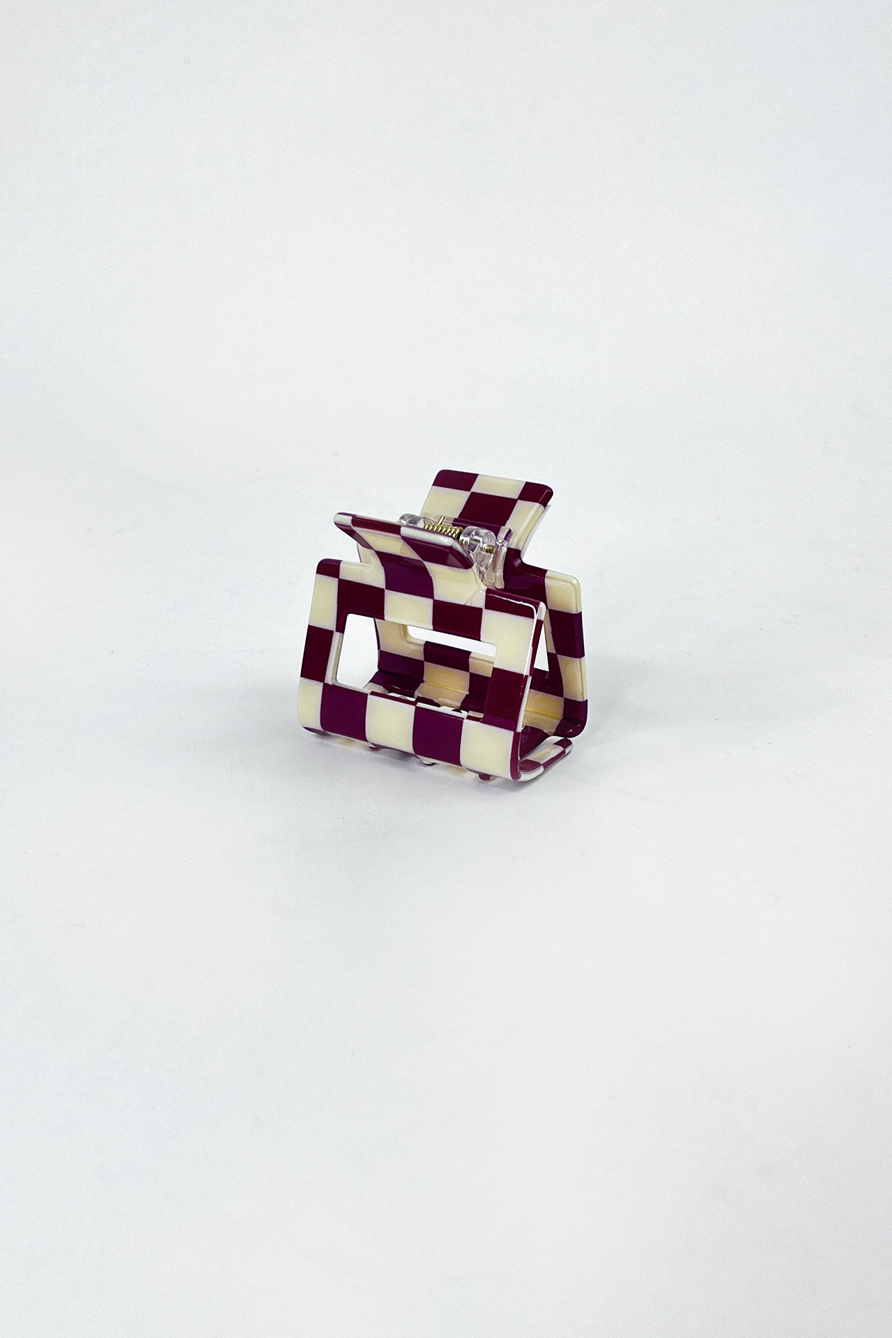 Erin Small Rectangle Checkered Clip