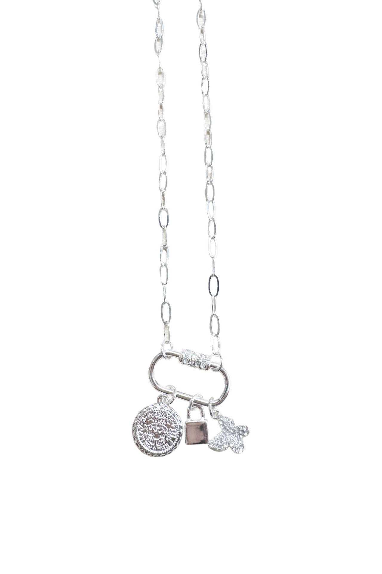 Naomi Climber's Clip & Lock Pendant Necklace