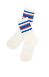 Stripe Tube Sock Royal Blue - shopatgrace.com