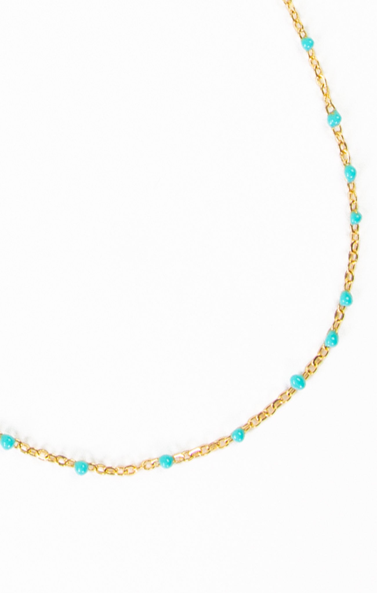 Elowen Petite Bead Chain Necklace