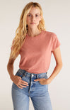 Modern Slub Tee - CANYON ROSE / XS ShopatGrace.com