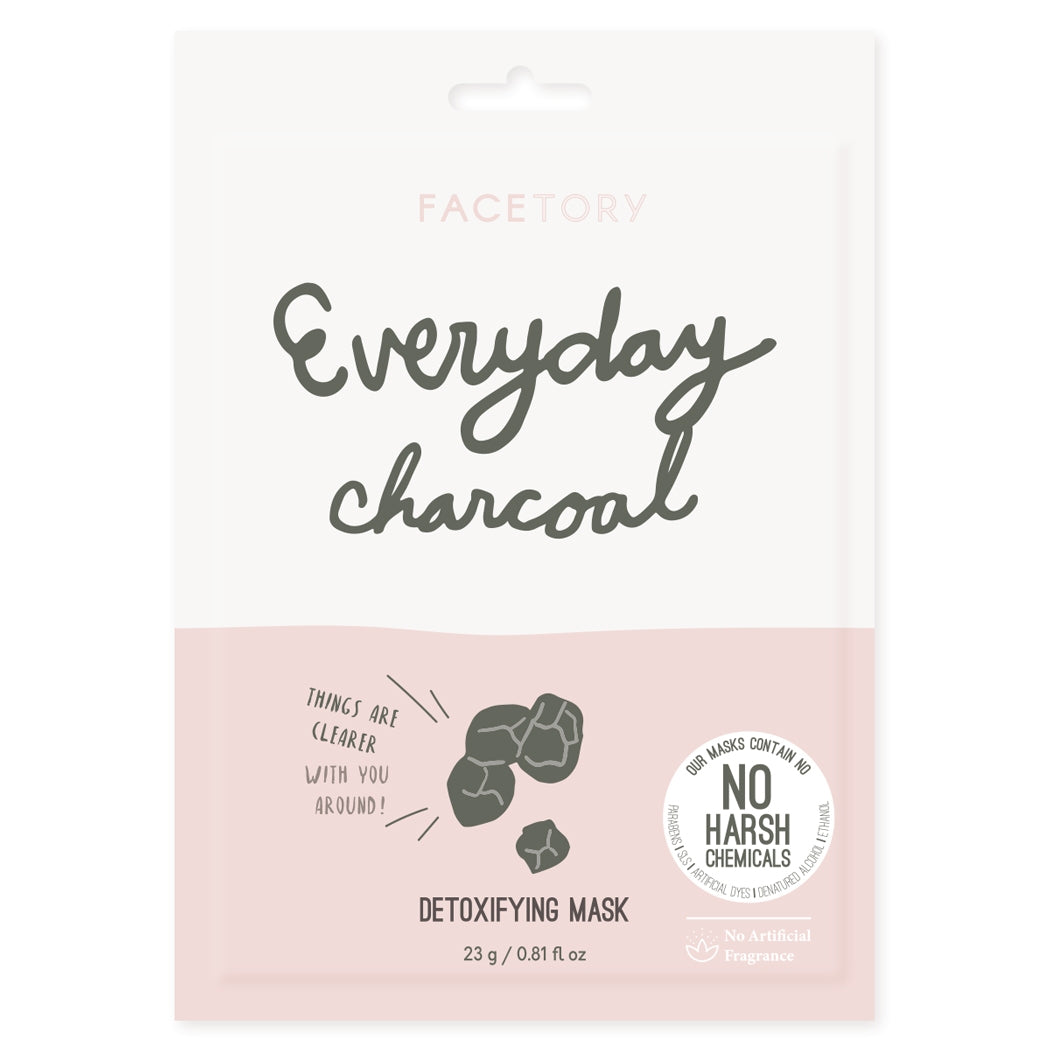 Everyday, Charcoal Detoxifying Mask — Grace