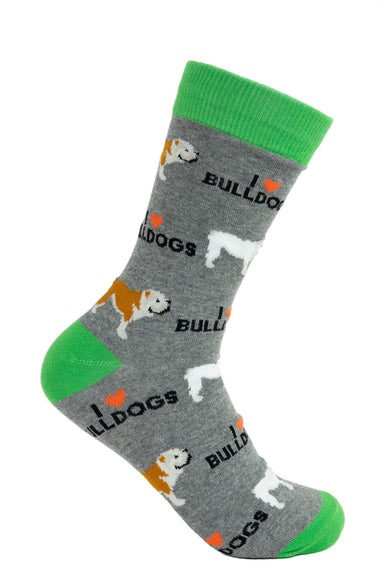 English Bulldog Socks -  ShopatGrace.com