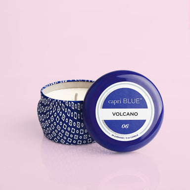 Volcano Blue Mini Tin Candle -  ShopatGrace.com