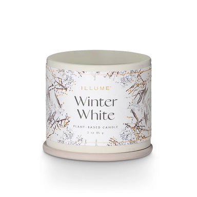 Winter White Demi Vanity Tin Candle -  ShopatGrace.com, Illume