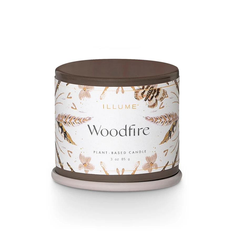 Woodfire Demi Vanity Tin Candle -  ShopatGrace.com